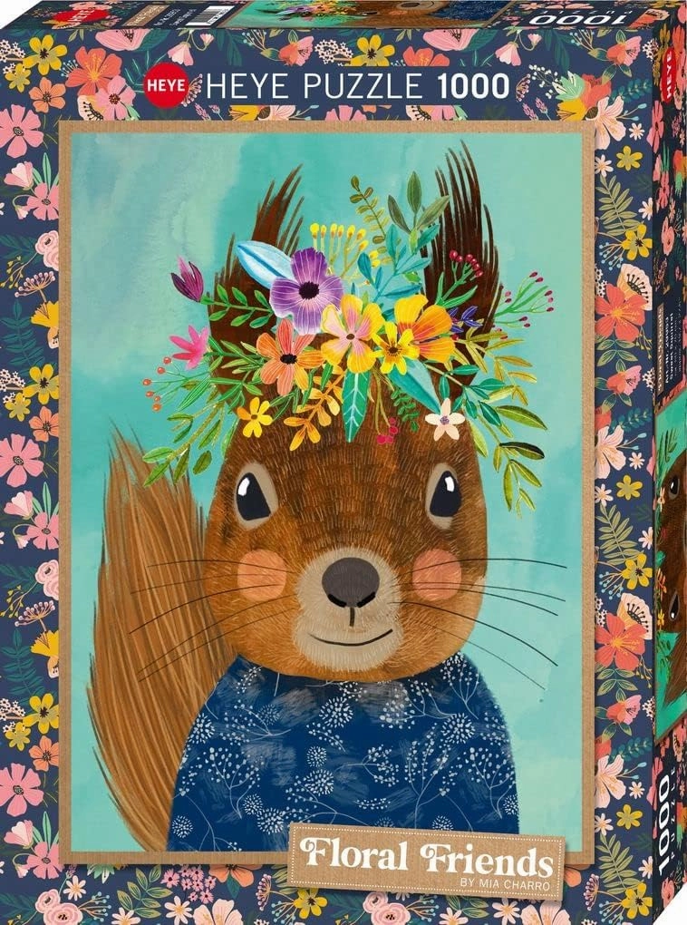 1000 pcs, Sweet Squirrel, Flor