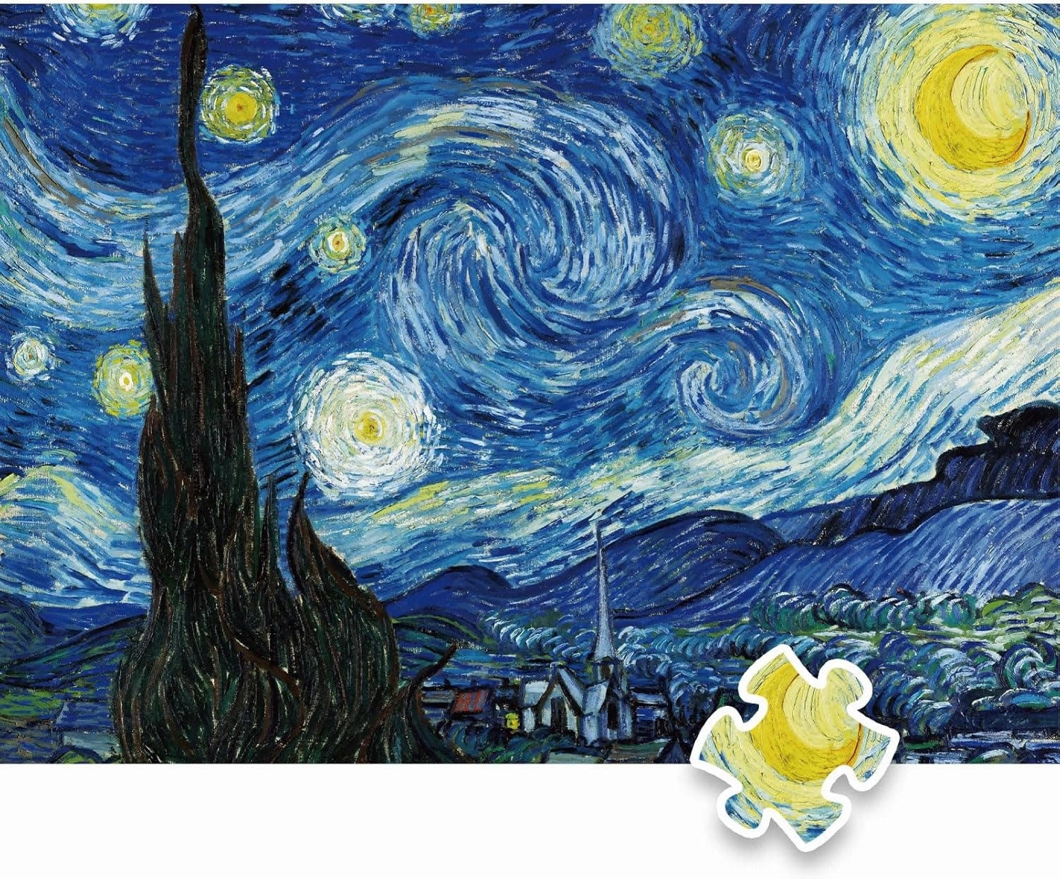 1000 Pieces of Puzzle 27.5 × 19.7 inches Large Decorative Painting with Poster, PE Sealed Bag, Adult Decompression Healing System, high-Resolution Matte Surface, Smooth Edges