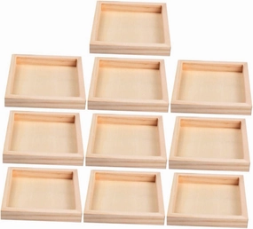 10Pcs Tray for Storage for Keeps Blocks Organized and Prevents Sliding for Puzzle Play and Home Organization