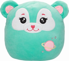 13042 Ylvi Swoppies Teddy Bear with Luminous Effect, Small Planet and Round Ears, Plush Approx. 20 cm, Multicolour, One Size