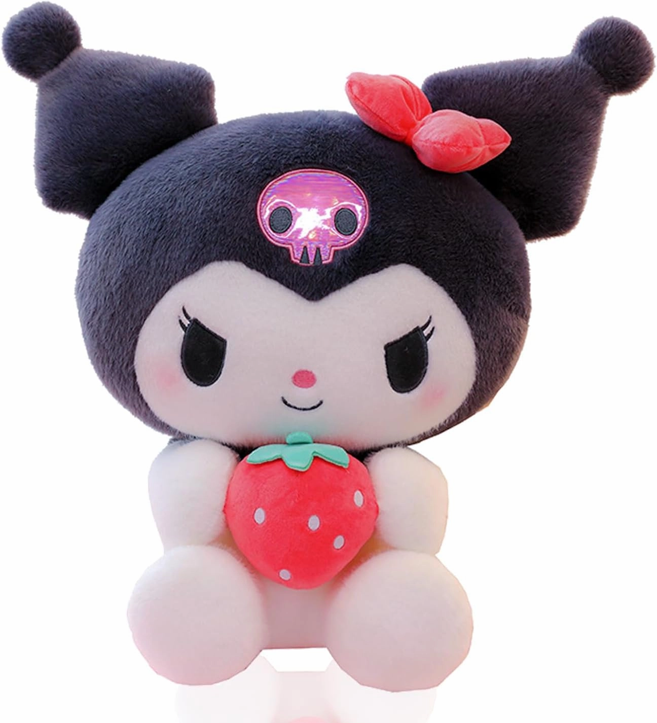 15.7" Cute Anime Plush Doll, Lovely Plush Stuffed Animal, Anime Cute Soft Plush Figure Toy, Pillow Plush Gift Filler Birthday Gift for Kids (SKuro)