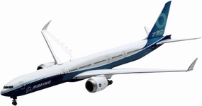 1 400 for Boeing B777-9X Folded Version Airplane Model Alloy Finished Products Static Simulation Ornaments Miniatures Set