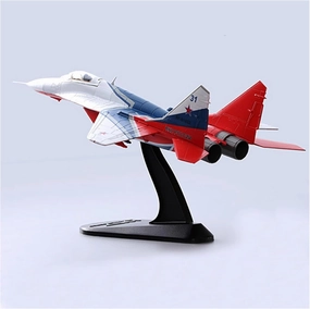 1 72 Russian MiG-29 Fighter Russian Air Force Flying Performance Team Alloy Collection Model Miniatures Set