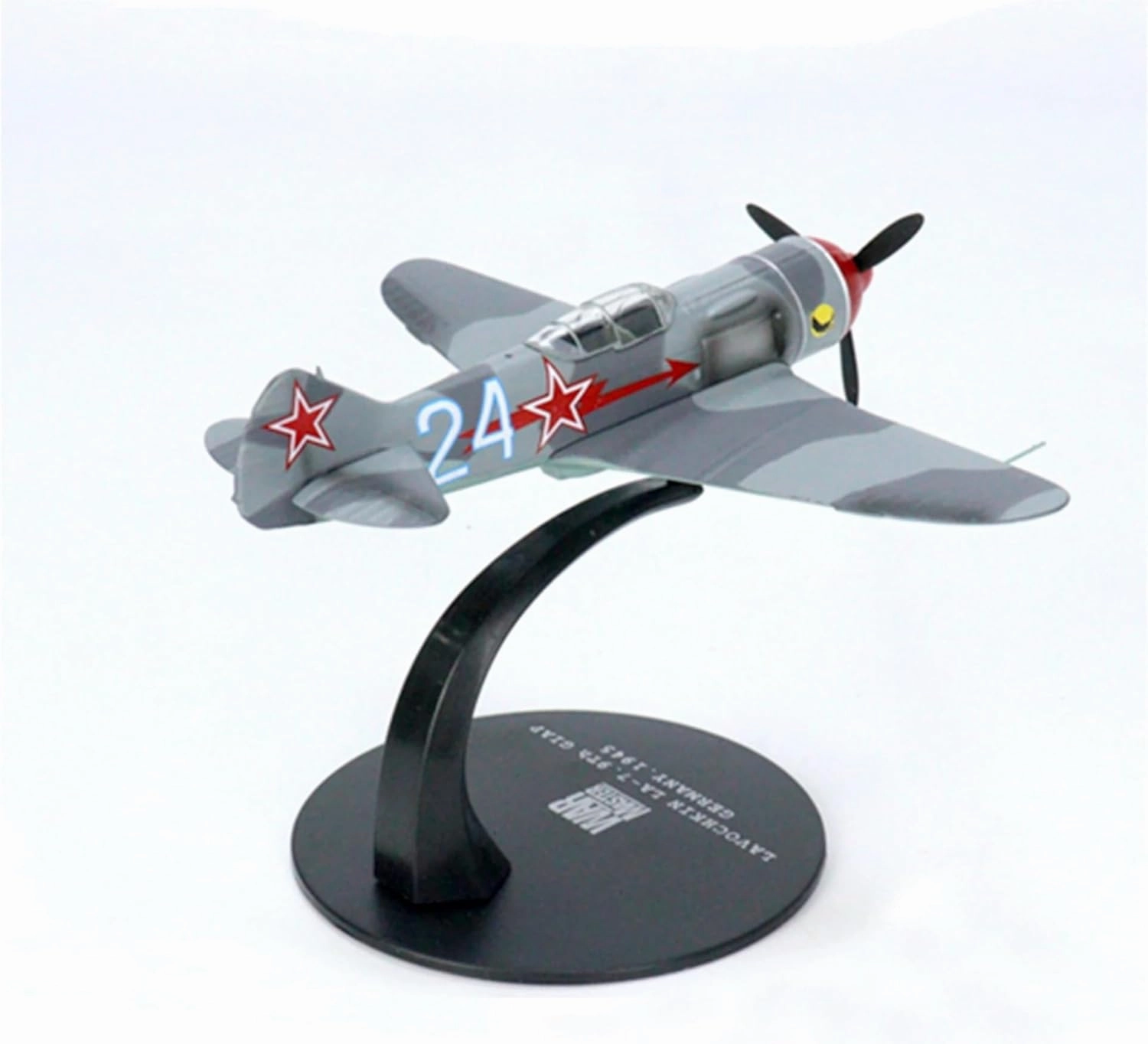 1 72 Soviet Russian La-7 Fighter Model Alloy Collection Mode Miniatures Set