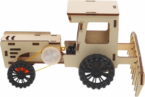 1 Set DIY Wooden Cultivator Model Kit for Experiment Safe and Materials Engaging DIY Assembly for Learning and Fun