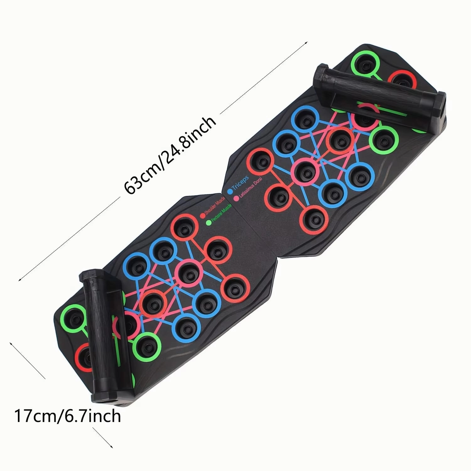 1Pc Multifunctional Push up Board, Portable Foldable Push-Up Board, Home Workout Equipment, for Chest Muscle Exercise