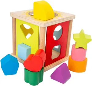 1Set Shape Geometric Building Block for Preschool Educational for Early Learning and Development for Creative Play and Skill Building