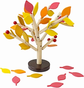 1Set Assembled Tree Block Early Educational for Color Develops Cognitive Skills Present for Fun Learning Activities