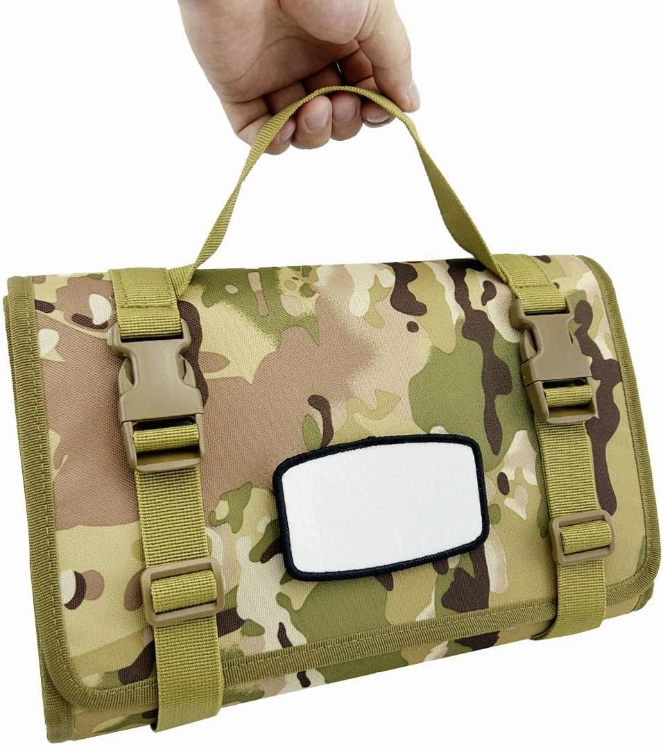 200 Rounds Ammo Pouch for Bullets, Rifle Ammo Carrier Pistol Cartridege Holder, Foldable Ammo Wallet Bullet Holder Ammunition Case, Tactical Ammo Bag for .38 .357 .410 45-70 30-30 9mm