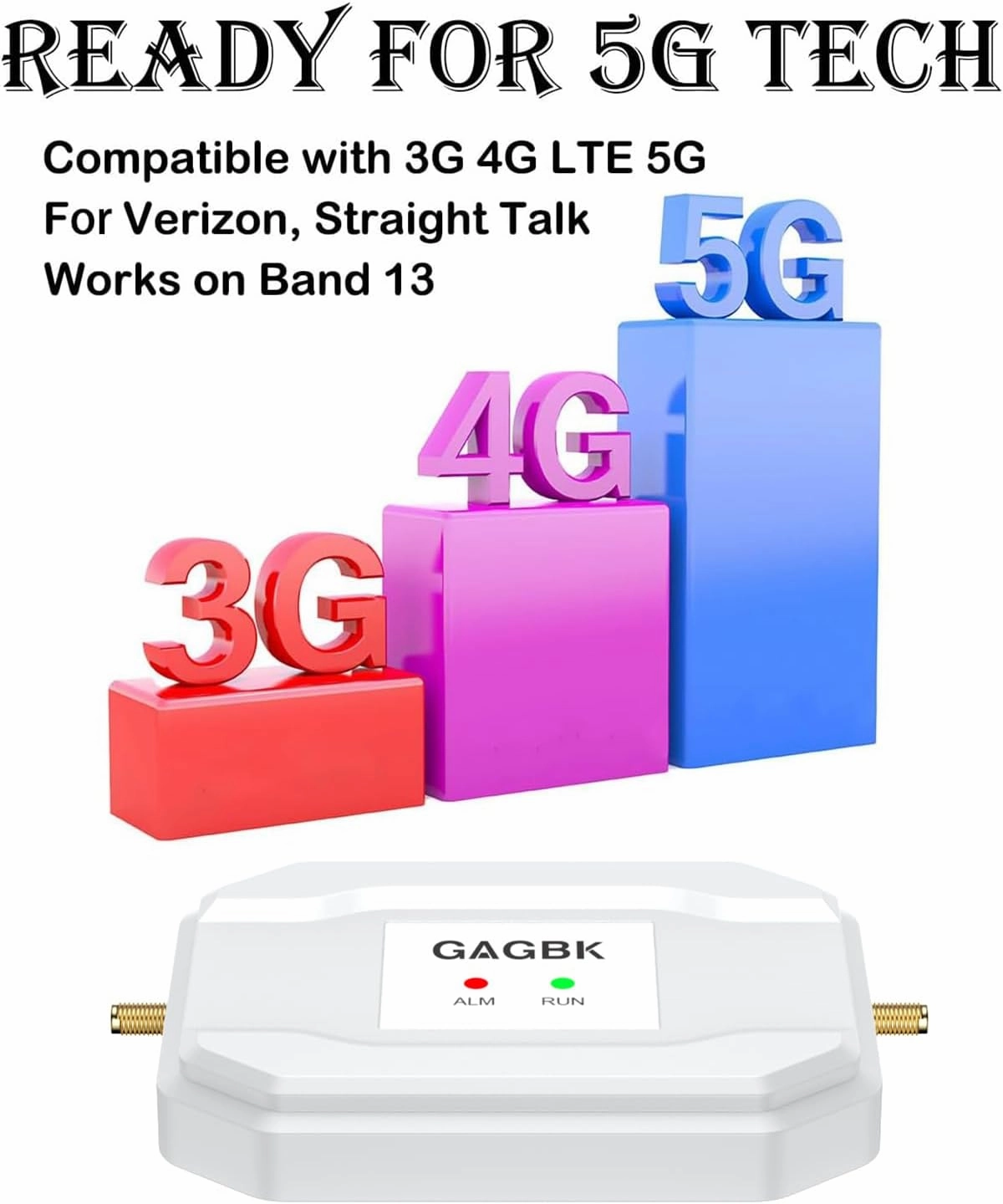 2025 Latest Verizon Cell Phone Signal Booster Verizon Signal Booster Cell Phone Booster 5G 4G LTE Band 13 Cellular Booster Straight Talk Signal Amplifier Cell Extender Cell Booster for Home
