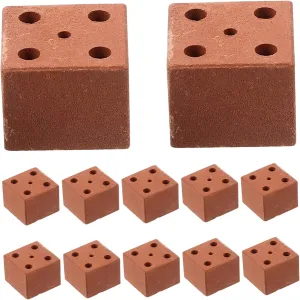 20pcs Miniature Bricks Landscape Building Blocks for Creative Scenery for Garden Accessories Table Models and Decorations