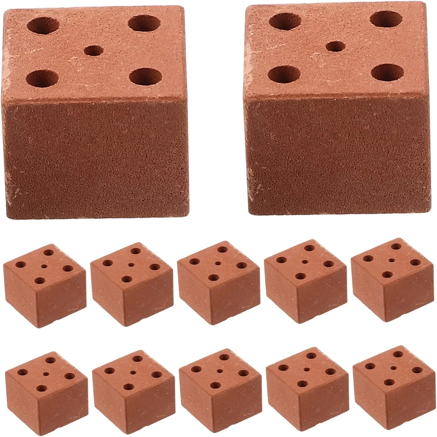 20pcs Miniature Bricks Landscape Building Blocks for Creative Scenery for Garden Accessories Table Models and Decorations