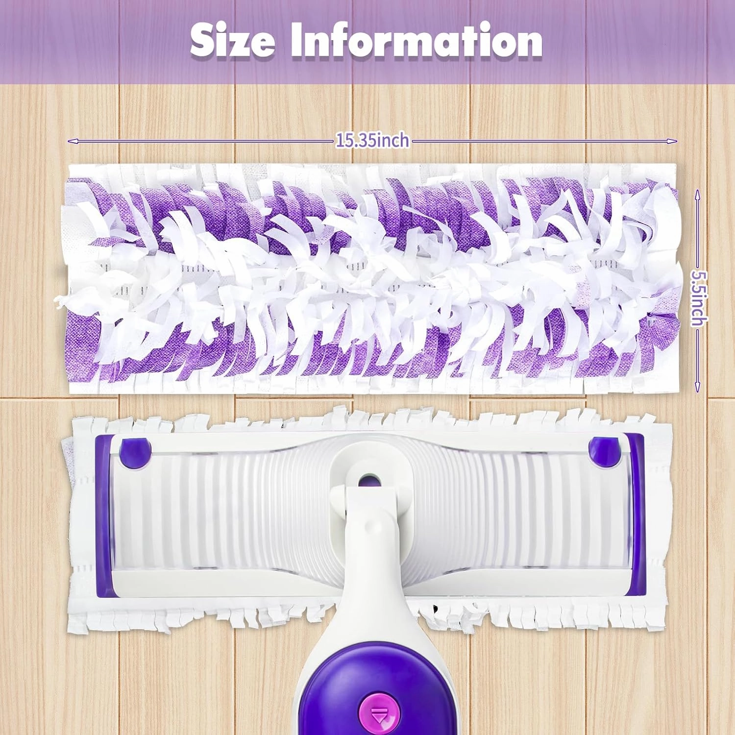 25PCS Disposable Mopping Pads Refills for Swiffer PowerMop,Replacement with Swiffer Power Mop Refills for Swiffer Power Mop Pads Multi-Surface for Floor Cleaning