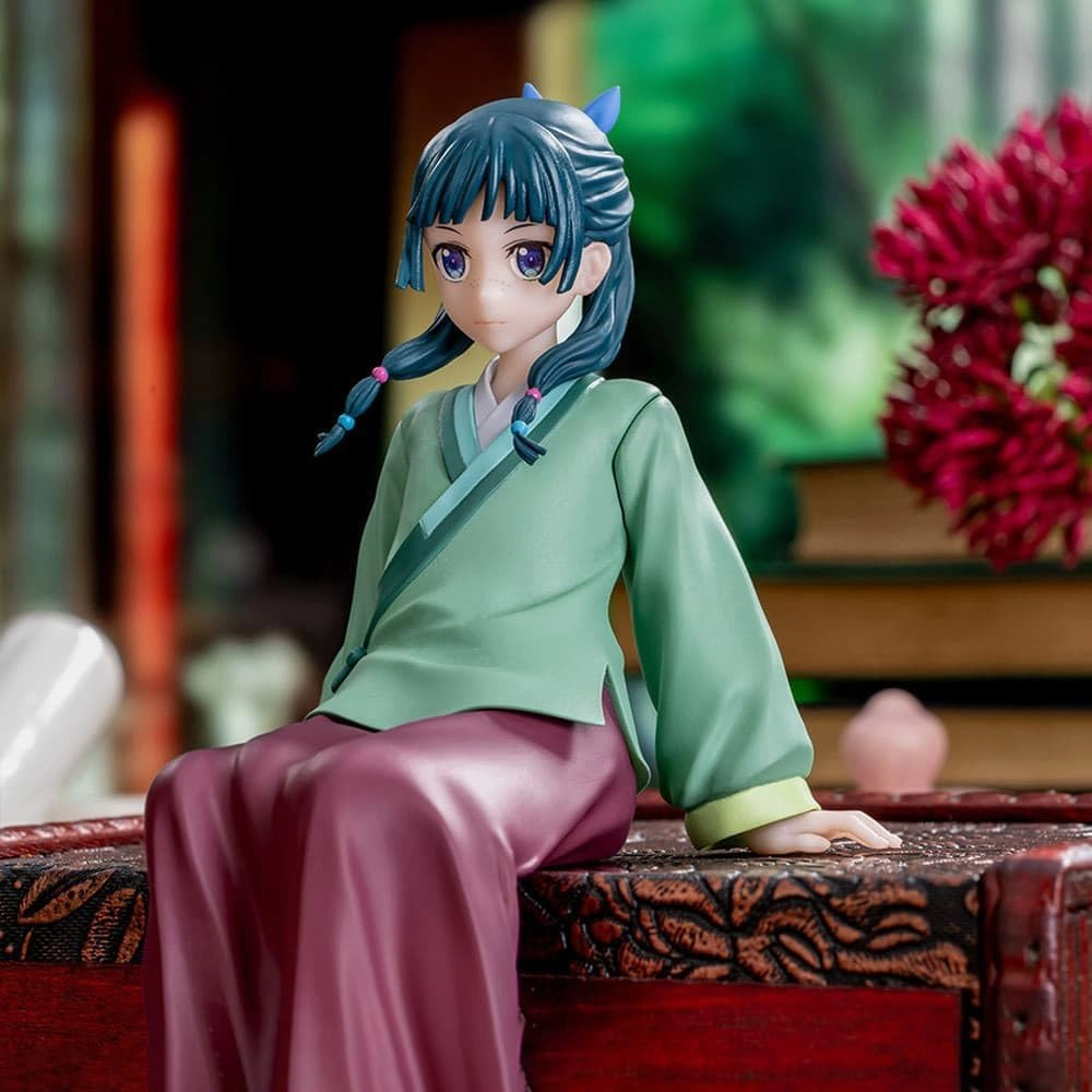 2pcs Maomao Figure Anime Sitting Figure Models Cute Figurine Maomao Action Figures Collectibles Statue Desktop Decoration