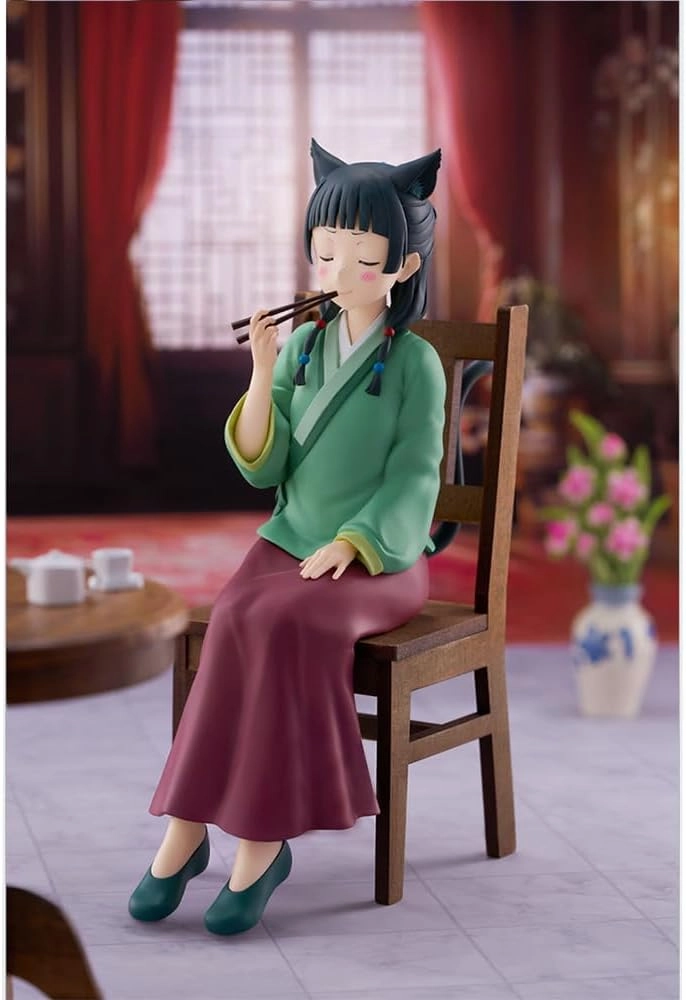 2pcs Maomao Figure Anime Sitting Figure Models Cute Figurine Maomao Action Figures Collectibles Statue Desktop Decoration