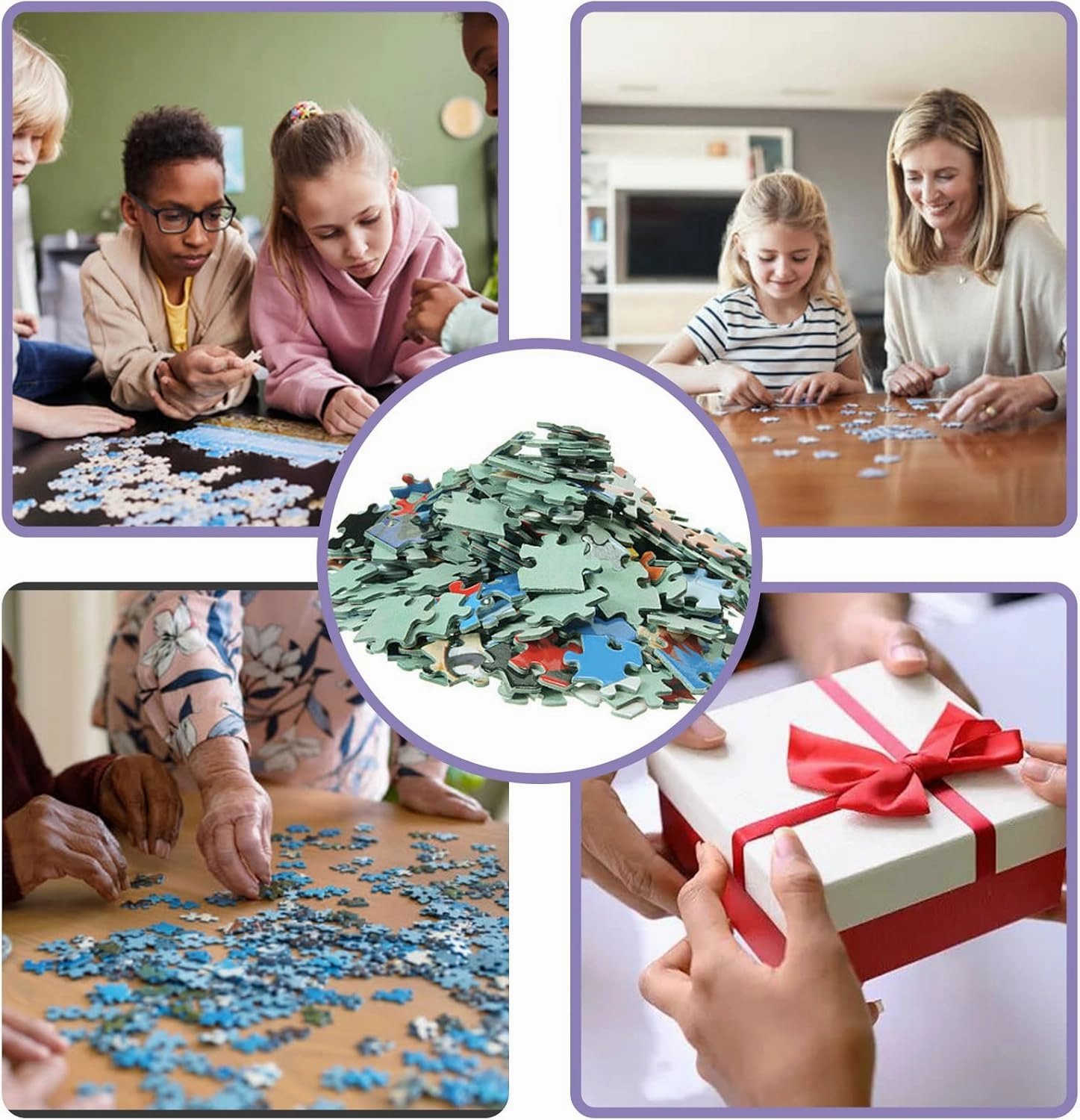 300 Piece Puzzles Butterfly Fairy Wedding Home Decor & Valentines Day Decorations - More Difficult Challenge Puzzles (Wooden Puzzles Includes Beautiful Gift Box) for All Adult Beginners