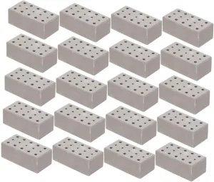 30pcs Miniature Bricks for Dollhouse Garden DIY Projects Tiny Landscaping Blocks for Creative Crafting Easy to Transport Fun