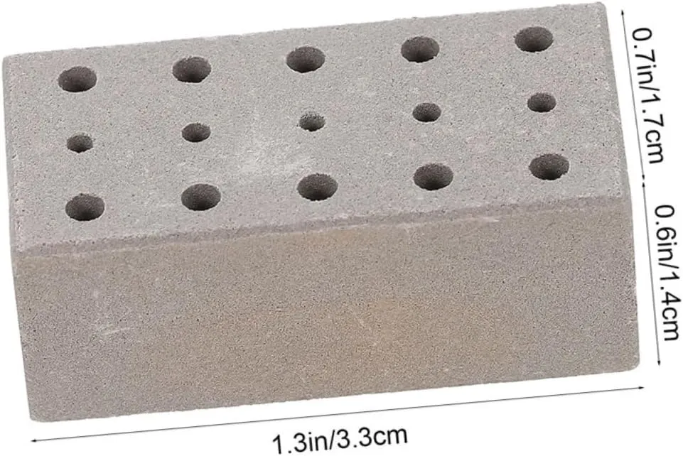 30pcs Miniature Bricks for Dollhouse Garden DIY Projects Tiny Landscaping Blocks for Creative Crafting Easy to Transport Fun