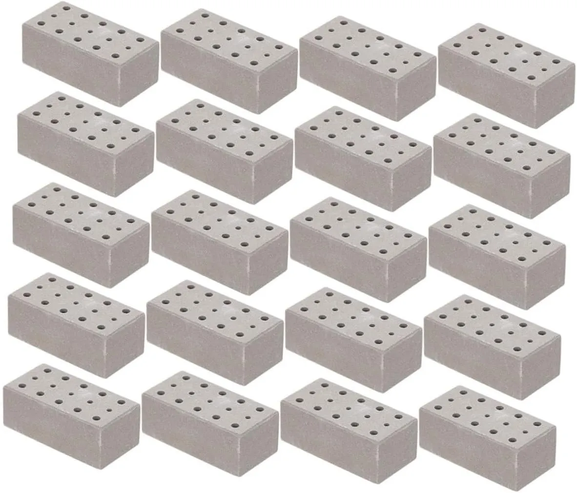 30pcs Miniature Bricks for Dollhouse Garden DIY Projects Tiny Landscaping Blocks for Creative Crafting Easy to Transport Fun
