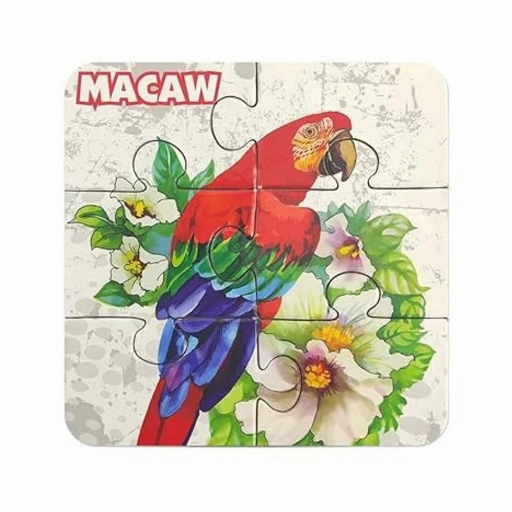 3_Pcs Set Bird Puzzle | Cardboard | Educational Toys | 3  Years