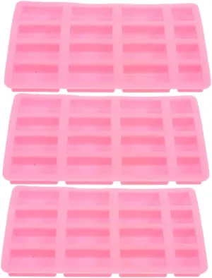 3pcs Miniature Brick Mold for Sand Table DIY Landscape Building for Micro House Decor and Fairy Garden Accessories Compact and Portable Craft Tool Random Color