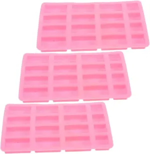 3Pcs Miniature Brick Mold for Sand Table Models Lightweight and Portable Tiny Brick Making Supplies for Creative Landscape Diorama Building