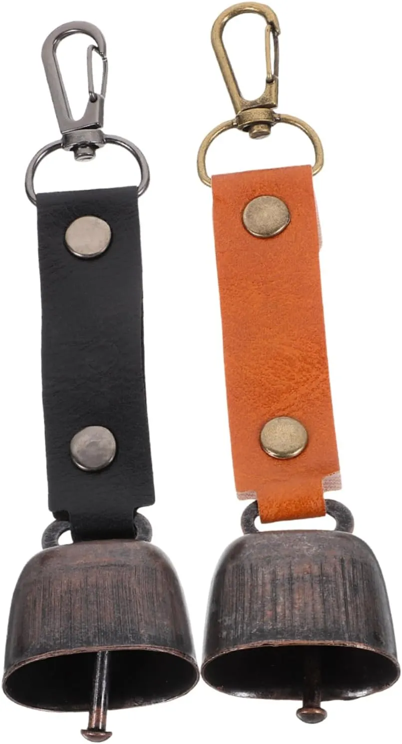 4 Pcs Outdoor Bell Pendant Bear Bell Warning Bell Camping Bell Hiking Bell Ornaments Camping Small Bell