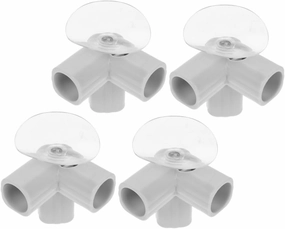 4pcs Babyproofing Kit Safety Gate Tee Pipe Fittings 22mm Elbow Connectors