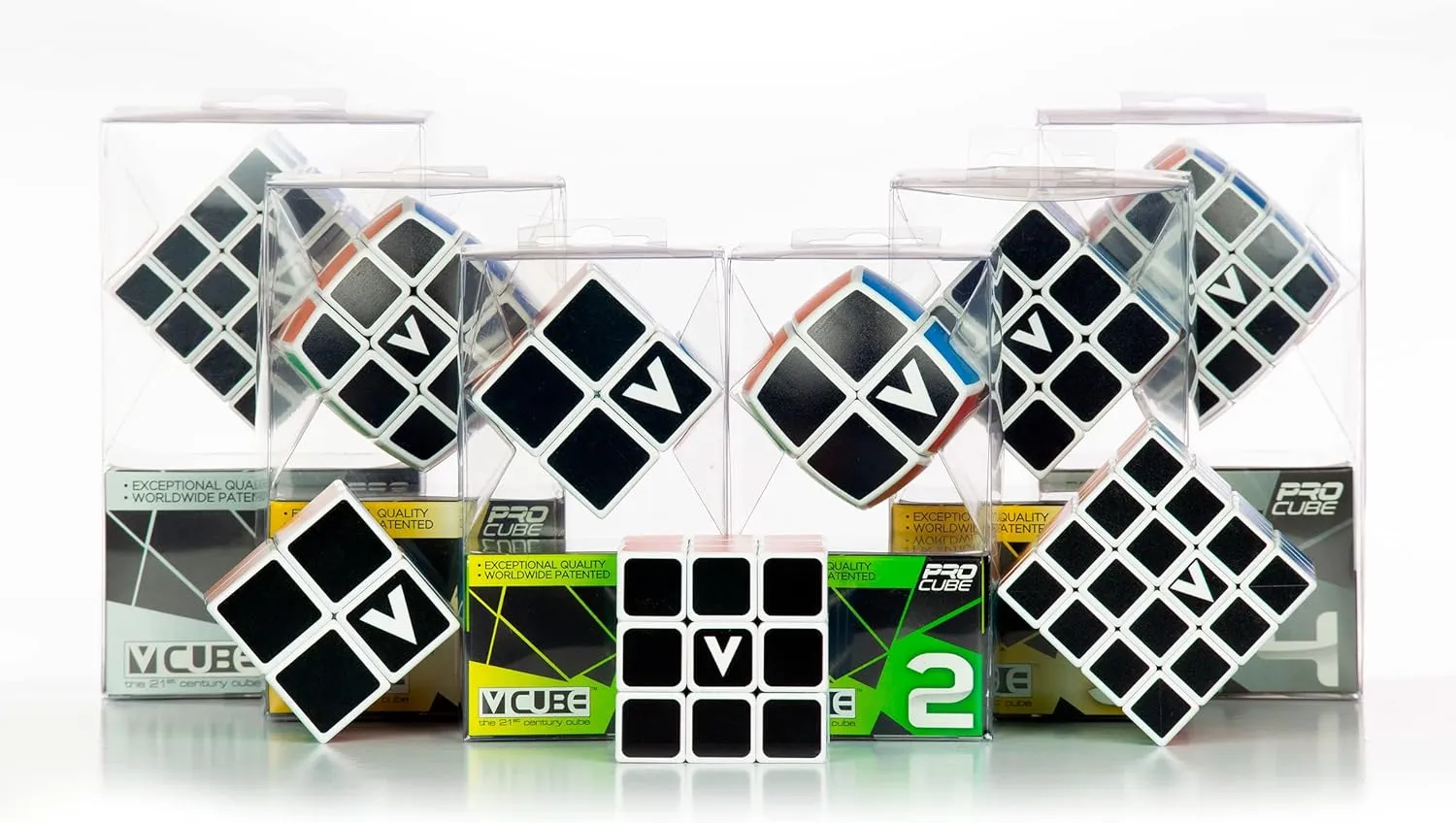 5206457000227 4 Cube Toy, White