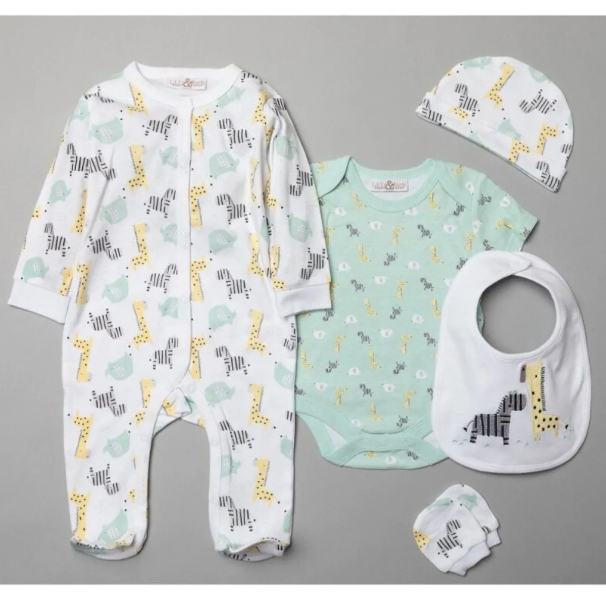 6 Piece Gift Set - Safari Print
