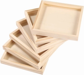 6pcs Special Tray for Puzzle Accessory Storage Box for Organizing Puzzles Safe and Sturdy Design for Rooms Sundries Holder