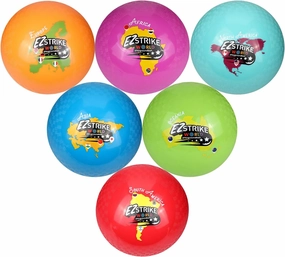 8.5'' Playground Ball Set, Posh Rubber Dodgeballs for Kids and Adults, Handball Kick Ball for Outdoor and Indoor Games, Rubber Balls Includes Pump