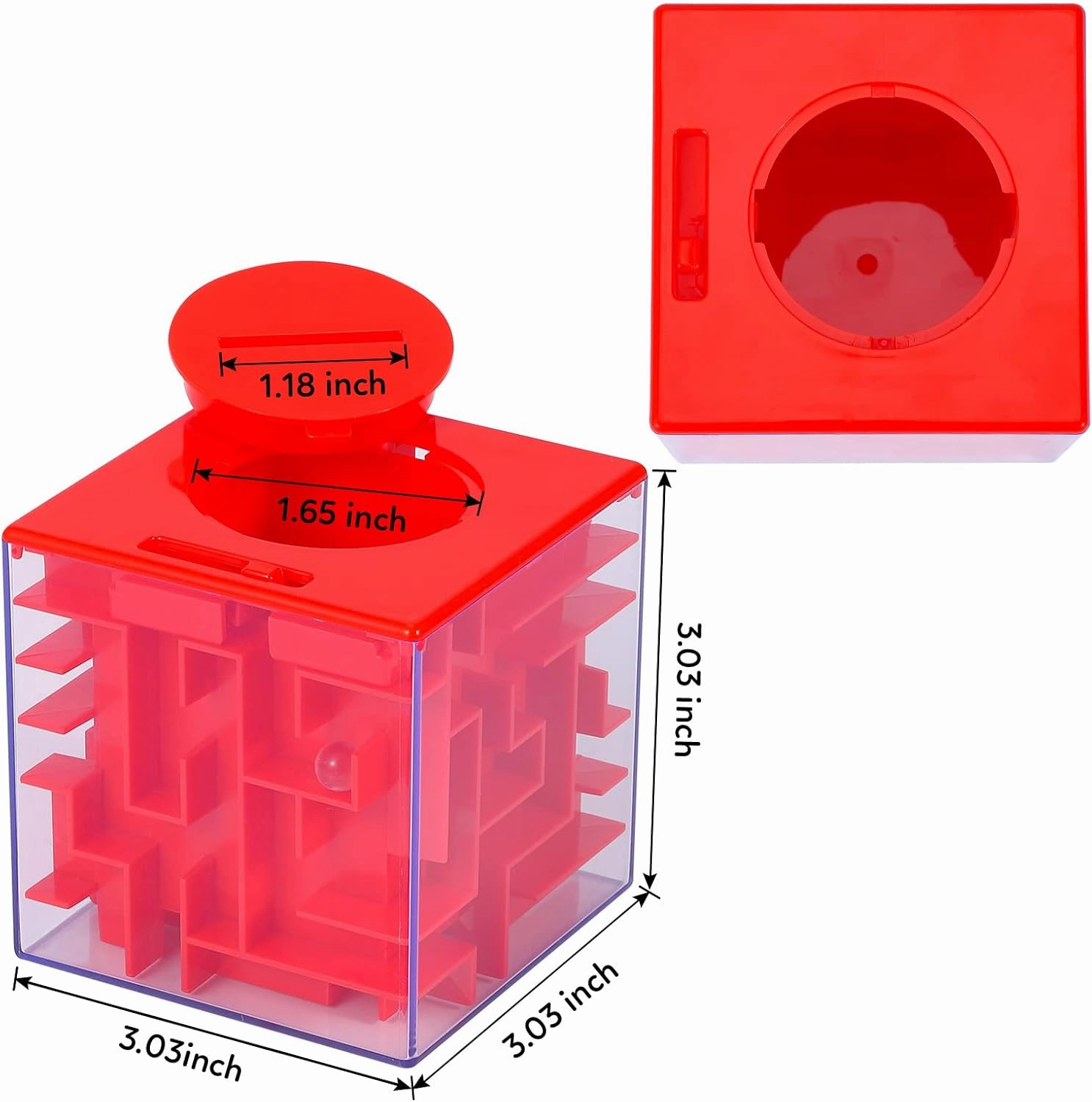 8PACK Money Maze Puzzle Box, Twister.CK Unique Money Gift Holder Box, Fun Maze Puzzle Games for Kids and Adult Birthday