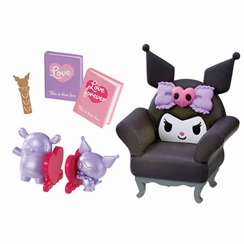 [Clearance]#[Sanrio] Kuromi's Gothic Room Figure [Blind Package][APR 2024] Re-ment Japan