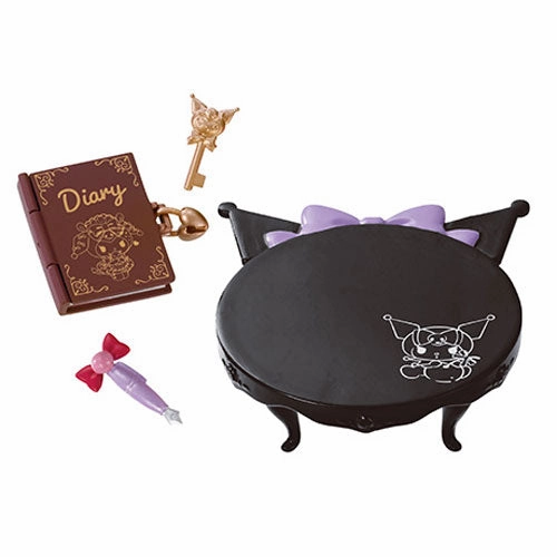 [Clearance]#[Sanrio] Kuromi's Gothic Room Figure [Blind Package][APR 2024] Re-ment Japan