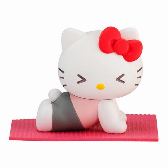 [Clearance][Gashapon] Sanrio Characters Minna de Yoga Figure [JUL 2024] Bandai Japan -Blind Package