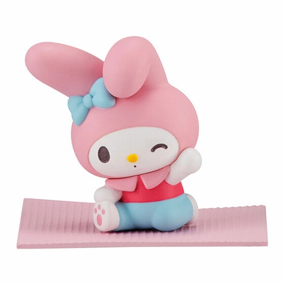 [Clearance][Gashapon] Sanrio Characters Minna de Yoga Figure [JUL 2024] Bandai Japan -Blind Package