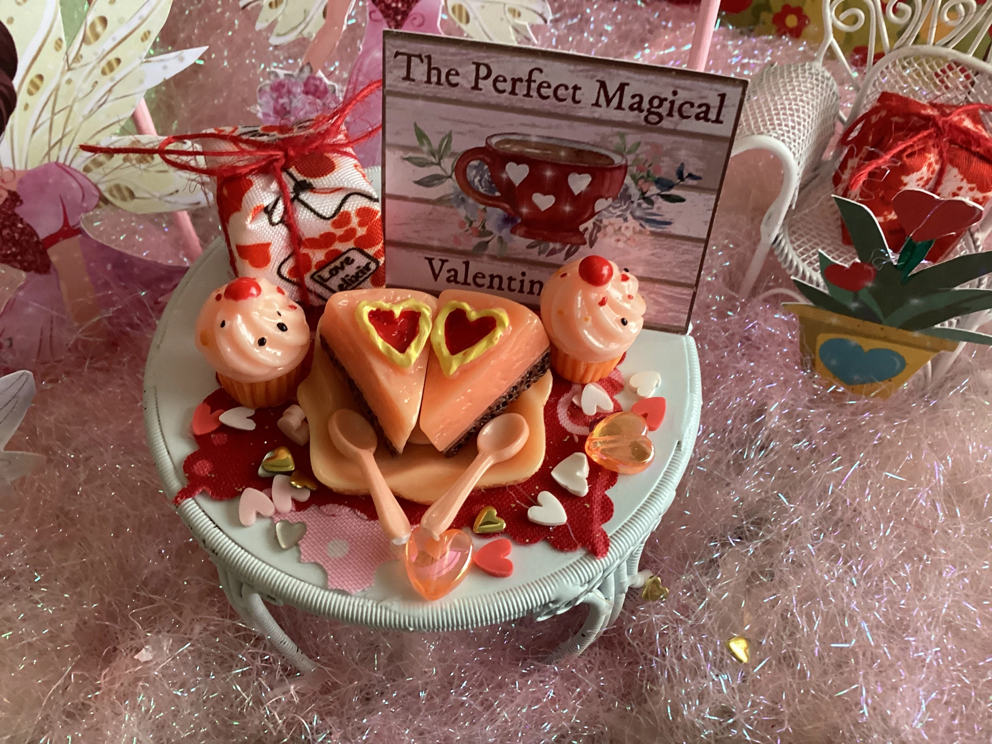 💗Day 4~A Peachy Valentine’s for Two" Miniature Set