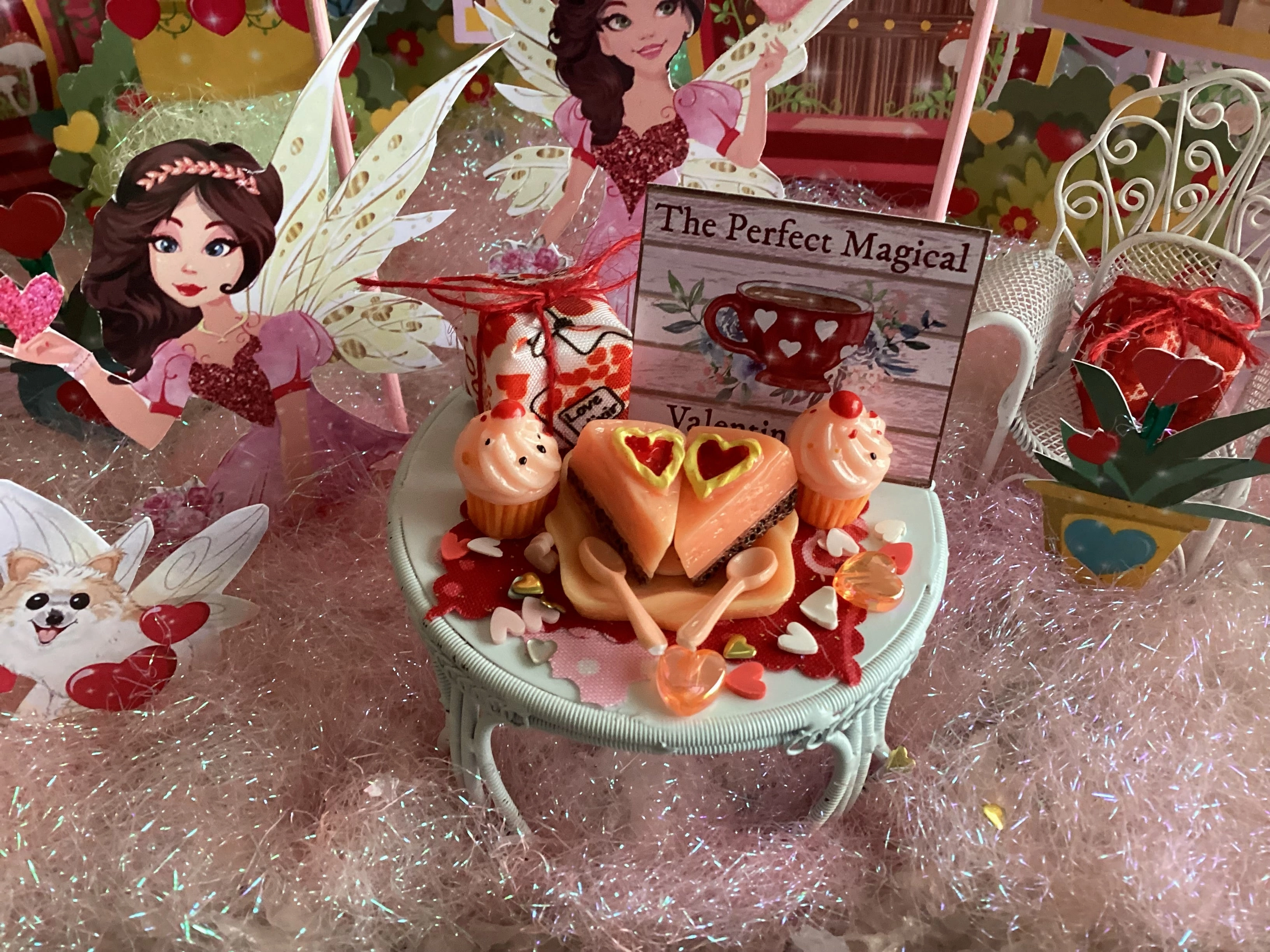 💗Day 4~A Peachy Valentine’s for Two" Miniature Set
