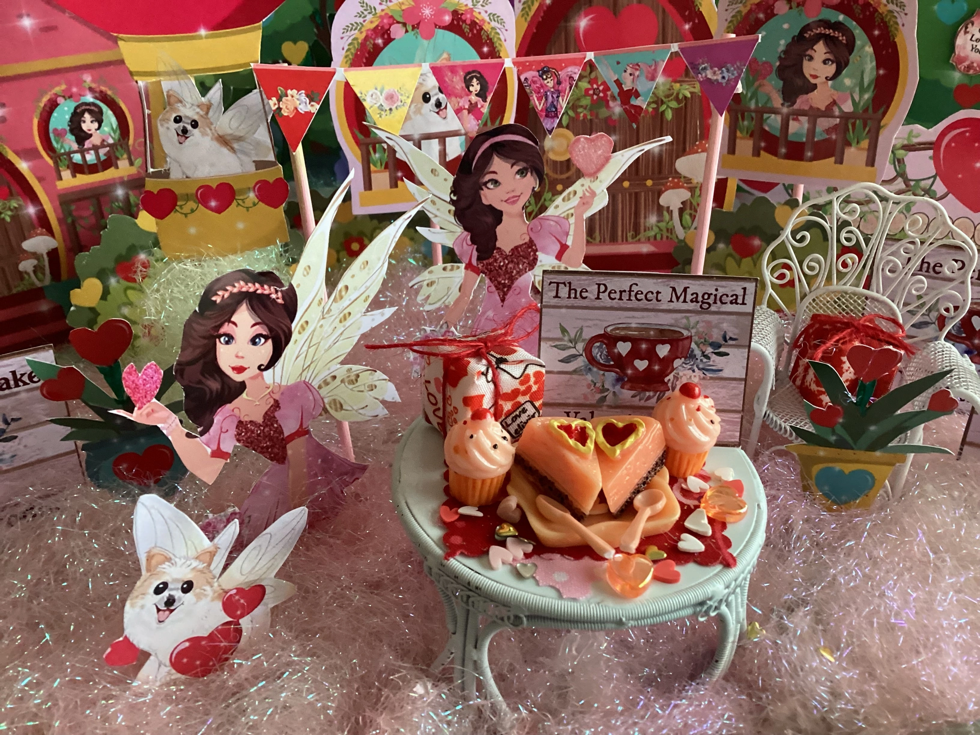 💗Day 4~A Peachy Valentine’s for Two" Miniature Set