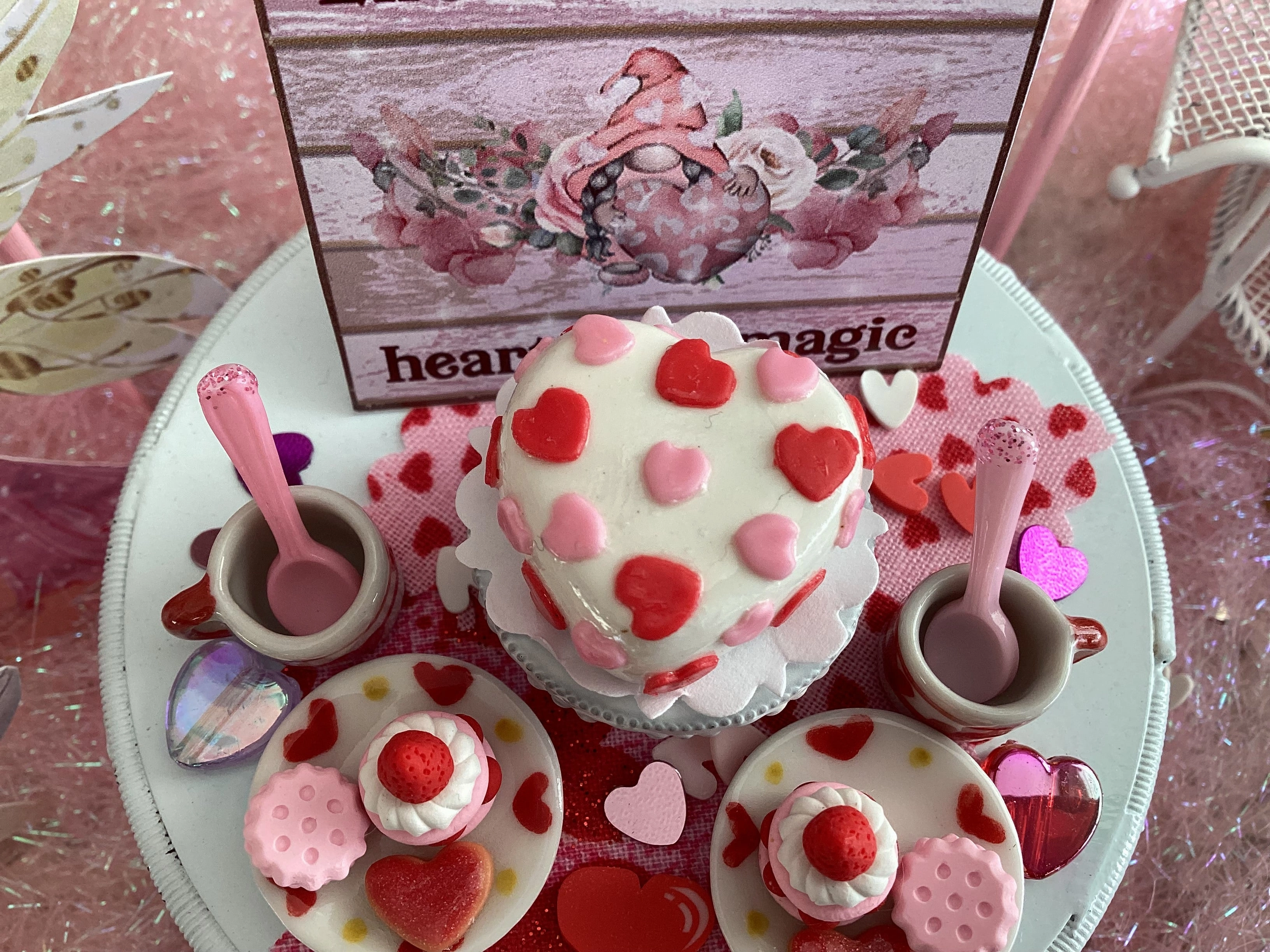 💗Day 8~Love is in the Air (and in the Garden): Valentine Miniatures You Will Love