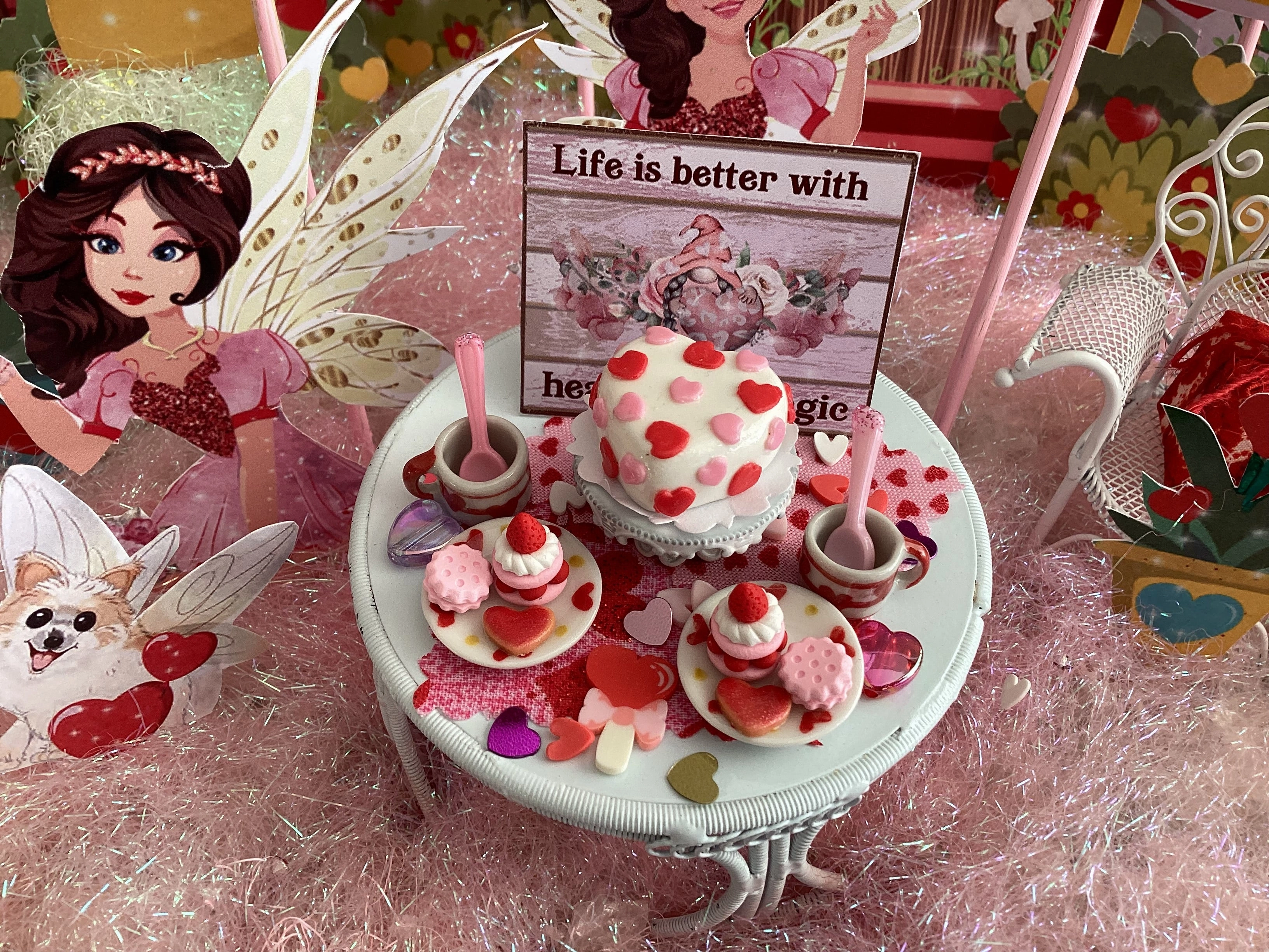 💗Day 8~Love is in the Air (and in the Garden): Valentine Miniatures You Will Love