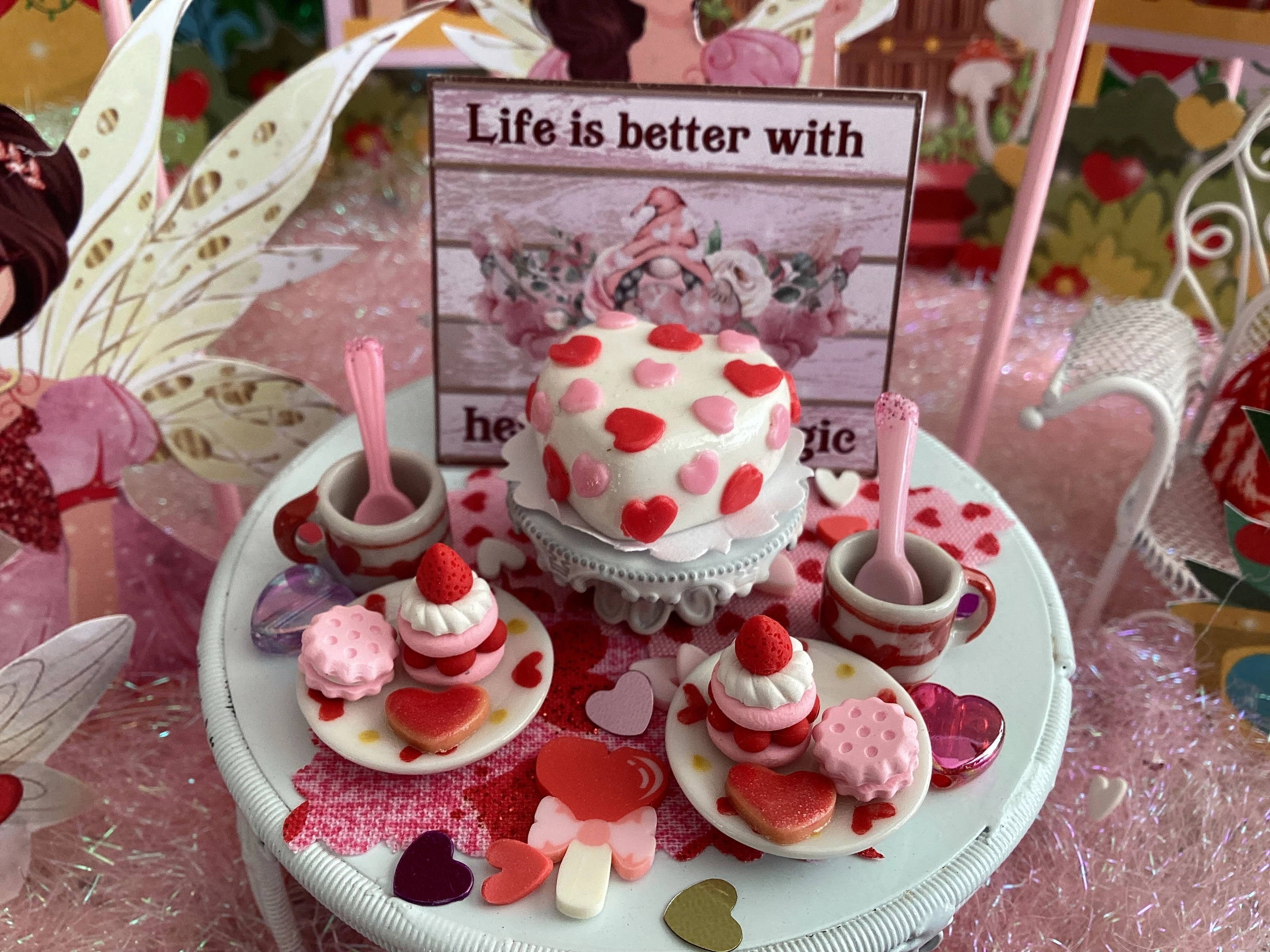 💗Day 8~Love is in the Air (and in the Garden): Valentine Miniatures You Will Love