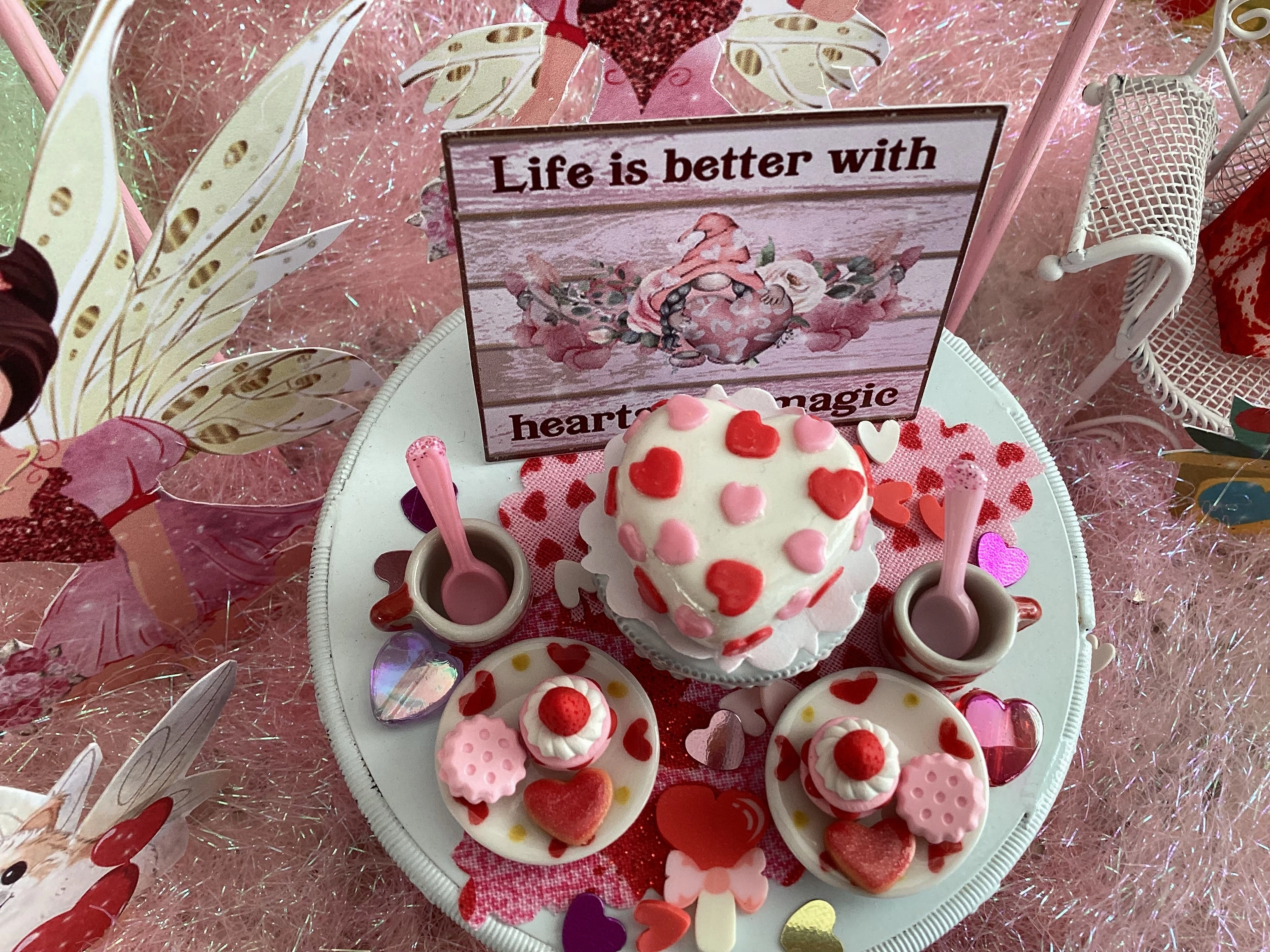 💗Day 8~Love is in the Air (and in the Garden): Valentine Miniatures You Will Love
