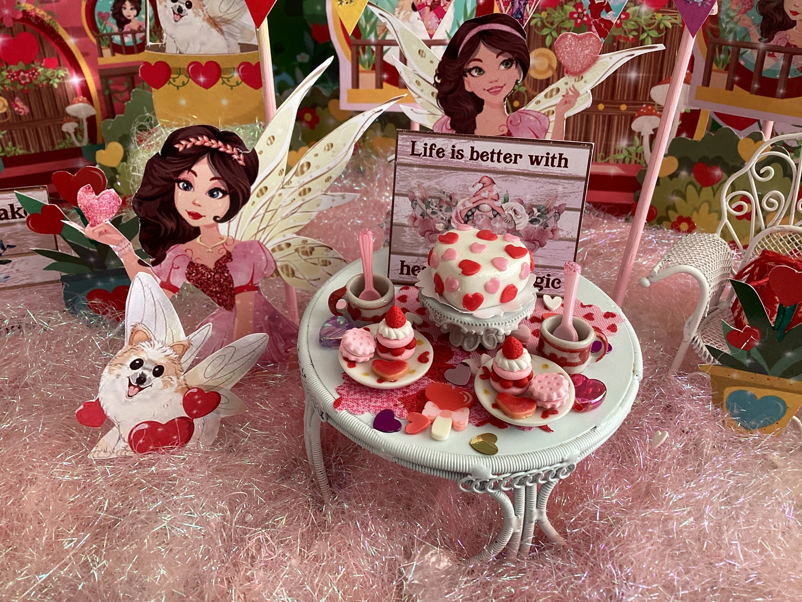 💗Day 8~Love is in the Air (and in the Garden): Valentine Miniatures You Will Love