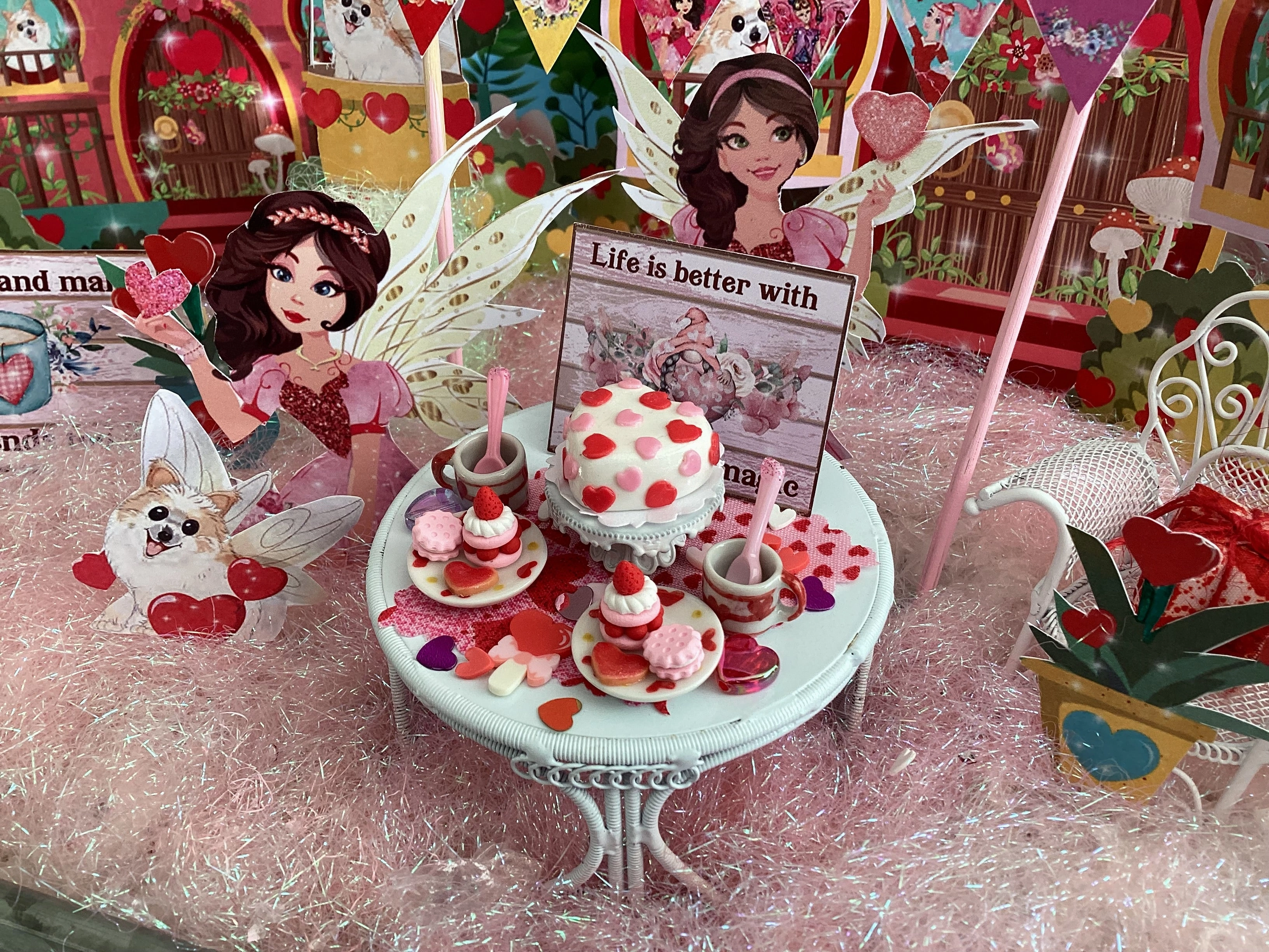 💗Day 8~Love is in the Air (and in the Garden): Valentine Miniatures You Will Love