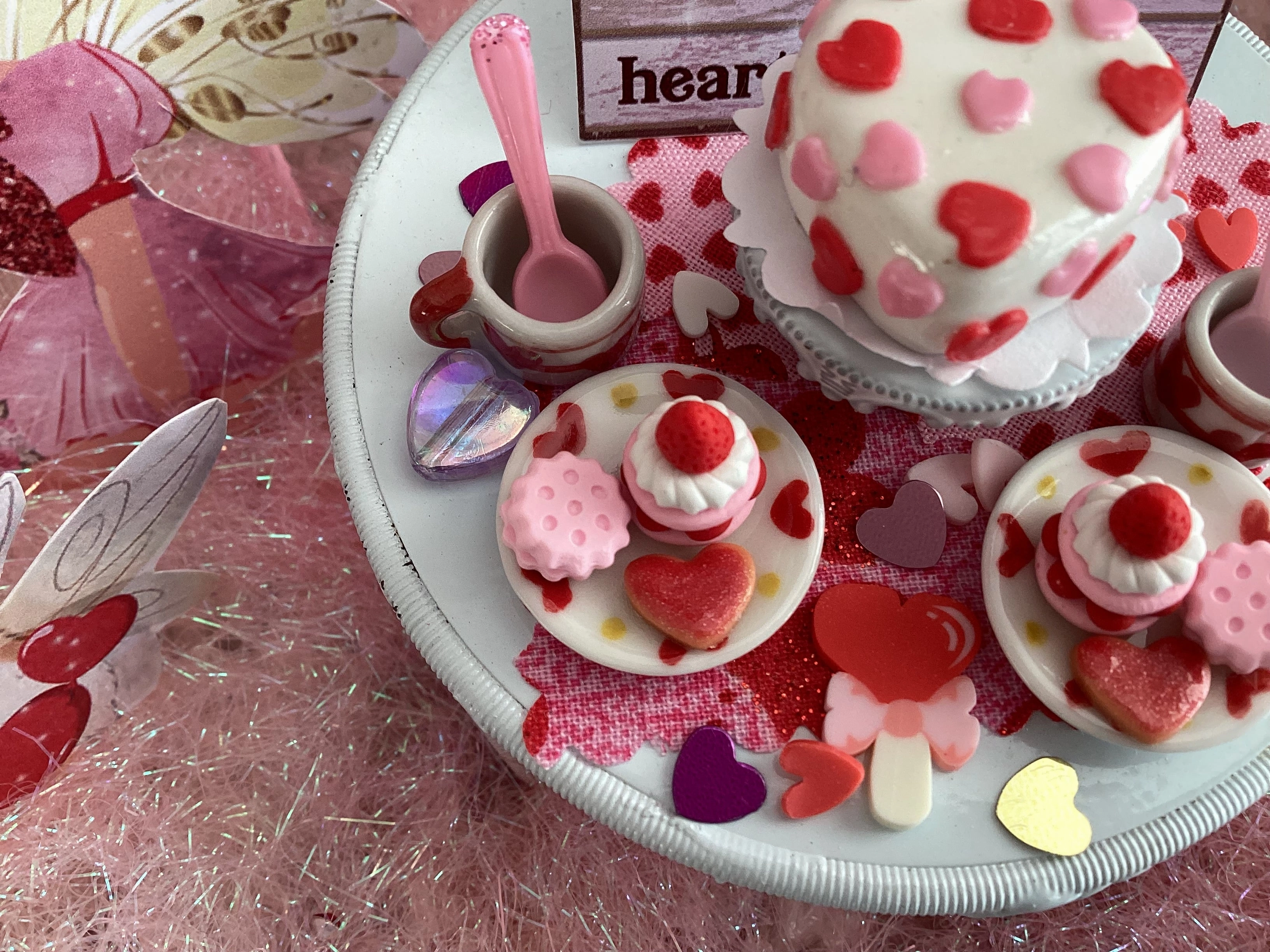 💗Day 8~Love is in the Air (and in the Garden): Valentine Miniatures You Will Love