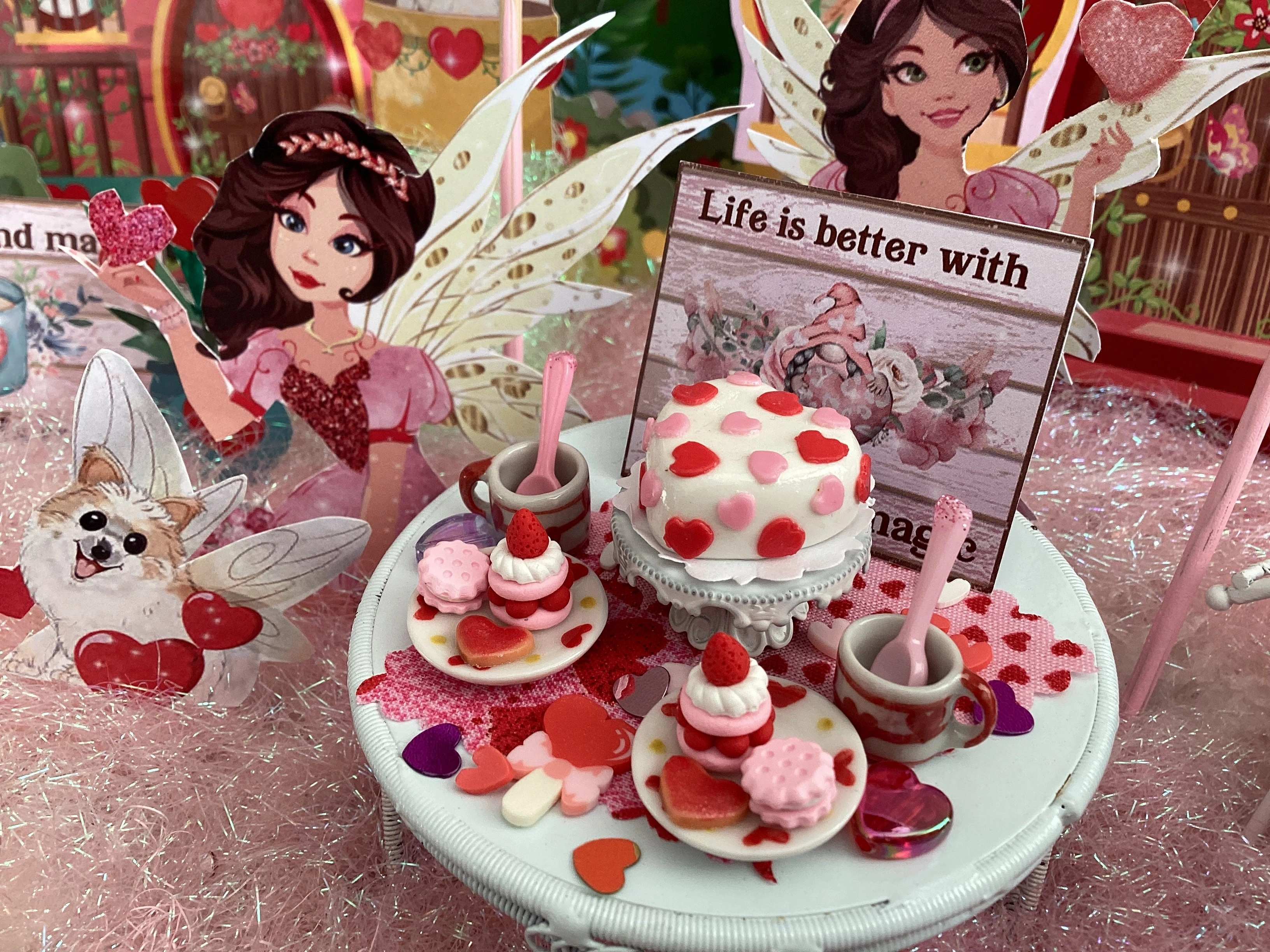 💗Day 8~Love is in the Air (and in the Garden): Valentine Miniatures You Will Love