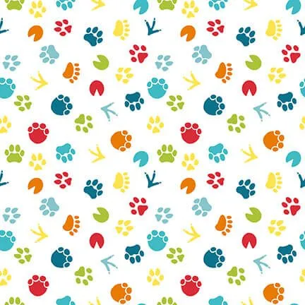 A to Zoo - Tossed Footprints