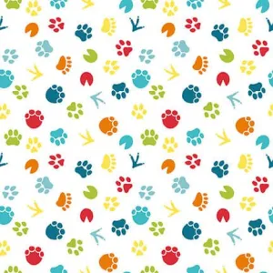A to Zoo - Tossed Footprints